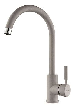 Смеситель для кухни Paulmark HOLSTEIN Ho212063-GR на мойку серый