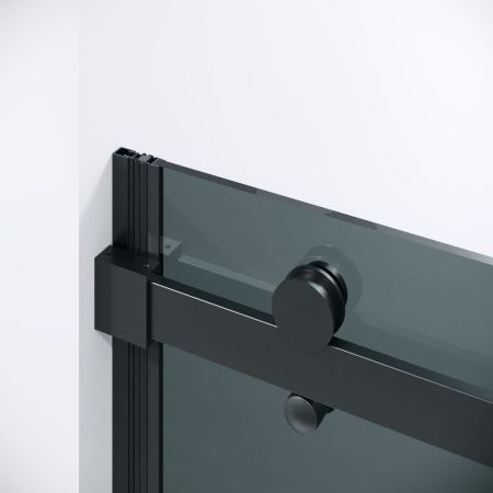 Душевая дверь Grossman Classic 100.K33.04.160.21.10 160х195 стекло тонированное профиль черный