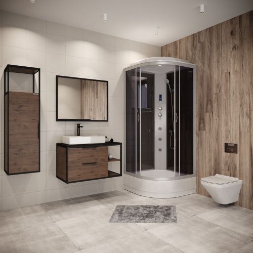 Душевая кабина Niagara Classic 35031434F 80х80 четверть круга с крышей ориентация универсальная - фото 3