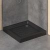 Душевой поддон керамический RGW CER 19170199-04 90х90 черный