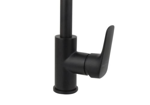 Смеситель для кухни Aquatek ВЕГА AQ1082MB на мойку черный - фото 2