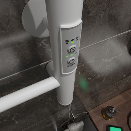 Полотенцесушитель электрический Тругор Аспект Пэк сп АспектПэксп1/8040белВГП 45х80 белый - фото 4