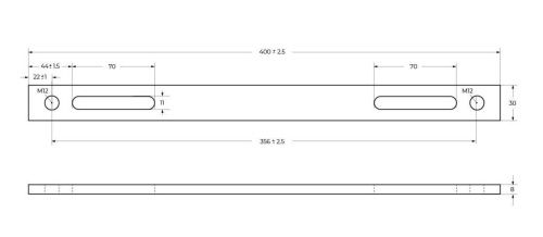 Комплект кронштейнов для крепления ног BelBagno BB06-SUP - фото 2