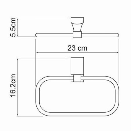 Полотенцедержатель WasserKRAFT 5060