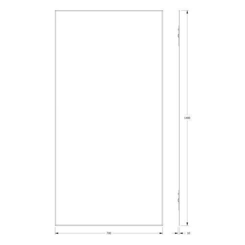 Зеркало Evoform Standard BY 0249 70х140 подвесное - фото 2