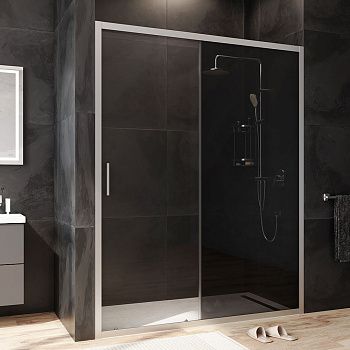 Душевая дверь Am.Pm Gem W90G-150-1-195MG 150х195 стекло прозрачное профиль хром