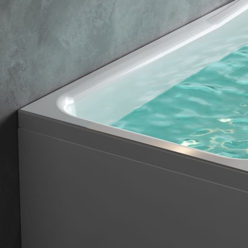 Ванна акриловая Am.Pm Like W80A-170-070W-A 170х70 пристенная прямоугольная без каркаса - фото 5