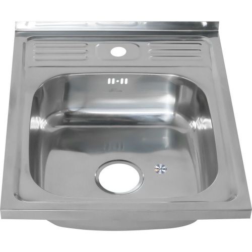 Кухонная мойка Melana 013 t (*15) 60х50 цвет хром - фото 3