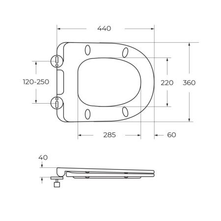Крышка сиденье для унитаза BelBagno  BB870SC