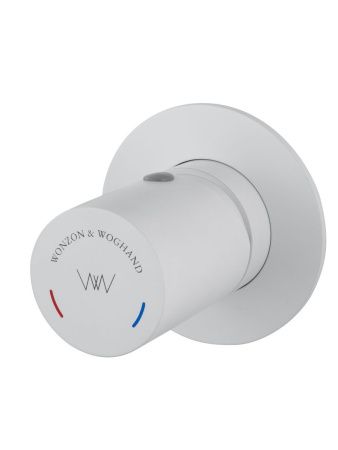 Смеситель для раковины Wonzon & Woghand WW-105-MW встраиваемый в стену белый