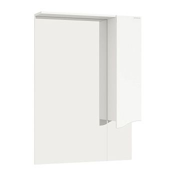 Зеркало-шкаф Onika Моника 207507 80х110 подвесной цвет белый