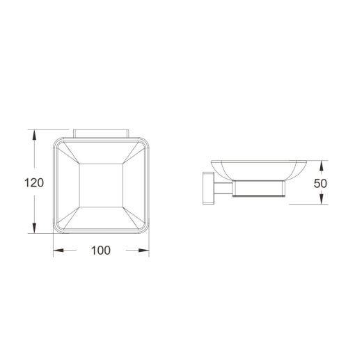 Мыльница Shevanik SG56C SG5603C - фото 3