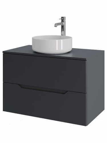 Тумба с раковиной Orange Line Li-80TugMDF+B09-360W 80х50 - фото 2