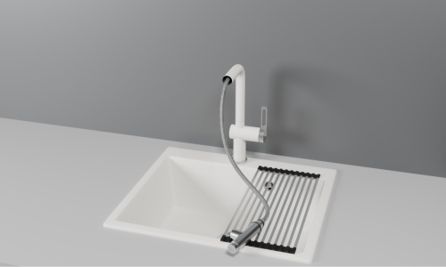 Смеситель для кухни Granula 8169, АРКТИК (БЕЛЫЙ) на мойку белый - фото 2