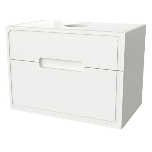 Тумба под раковину Taliente Olejo TA-MBO-80PS-blanco 80х50 подвесная цвет белый