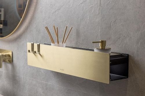 Полка в ванную комнату Boheme 10966-MG - фото 2