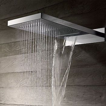 Верхний душ Gattoni Programma doccia 9945/PDCO с боковыми потертостями 25х55 хром