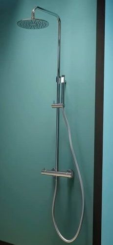 Душевая стойка Paffoni Mini Birillo ZCOL638KLIQCR настенная цвет хром с термостатом - фото 2