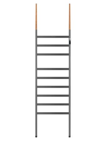 Полотенцесушитель Wonzon & Woghand Bremen WW-A207-GM 48х180 электрический графит