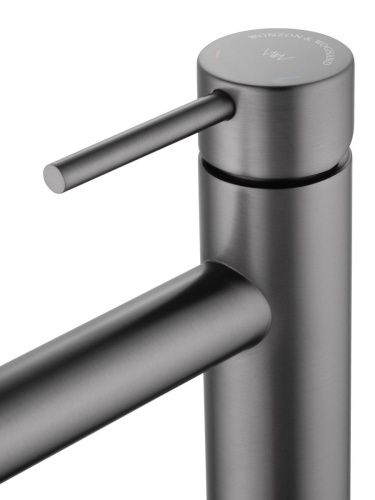 Смеситель Wonzon & Woghand WW-H1063-BGG на раковину серый - фото 4