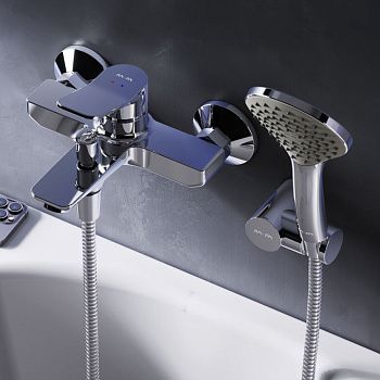 Смеситель для ванны и душа Am.Pm X-Joy F85A15000 настенный хром