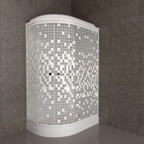 Душевая кабина Тритон Коралл Щ0000061818 120х80 четверть круга с крышей ориентация правая - фото 3