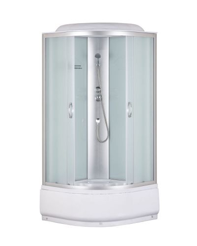 Душевая кабина Taliente TA-9090M 90х90 четверть круга с крышей ориентация универсальная