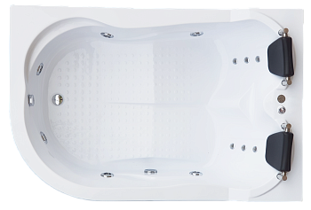 Ванна акриловая Royal Bath NORWAY RB331100CM-R 180х120 пристенная асимметричная с каркасом