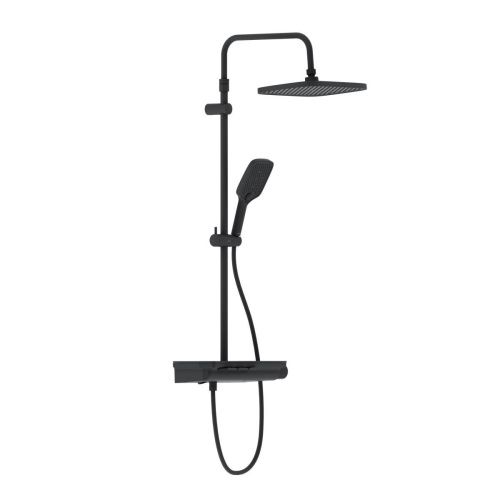 Душевая стойка Damixa Gala 953760300 настенная цвет черный