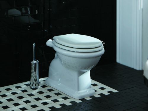 Чаша унитаза напольная Simas LA 01 цвет белый без бачка без сиденья каскадный смыв - фото 2