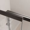 Душевая шторка на ванну Cezares SLIDER SLIDER-FIX-VF-11-90/150-C-GM 90х150 стекло прозрачное профиль оружейная сталь ориентация универсальная