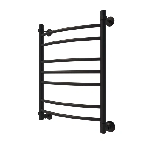 Полотенцесушитель водяной Veconi Nemi-A N6050B-A 50х60 черный