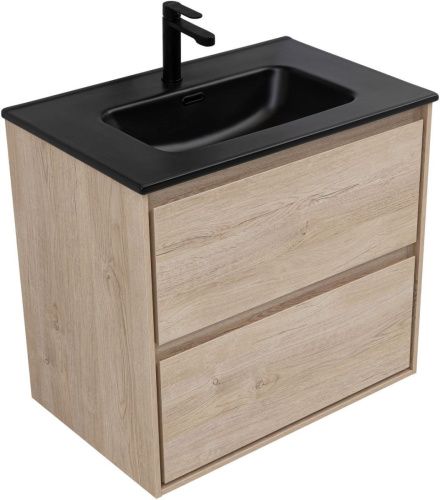 Тумба под раковину Aquanet Милан 00336383 70х50 подвесная цвет бежевый - фото 3