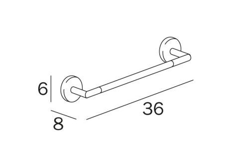 Ершик Inda FORUM A36140CR21 - фото 3