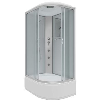 Душевая кабина Niagara Classic 23101424LG 120х80 асимметричная с крышей ориентация левая