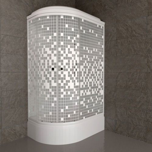 Душевая кабина Тритон Коралл Щ0000061820 120х80 четверть круга с крышей ориентация правая - фото 3