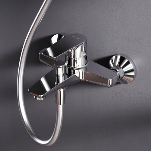 Душевая стойка Am.Pm Gem F40890A14 настенная цвет хром - фото 4