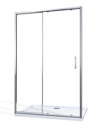 Душевая дверь Good Door SPIRIT СП00017 100х190 стекло прозрачное профиль хром