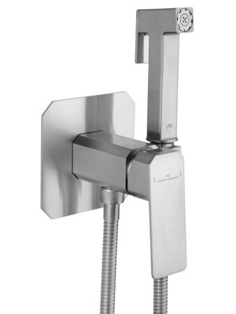 Смеситель для ванны и душа Wonzon & Woghand DIAMOND WW-88829011-BN встраиваемый в стену никель