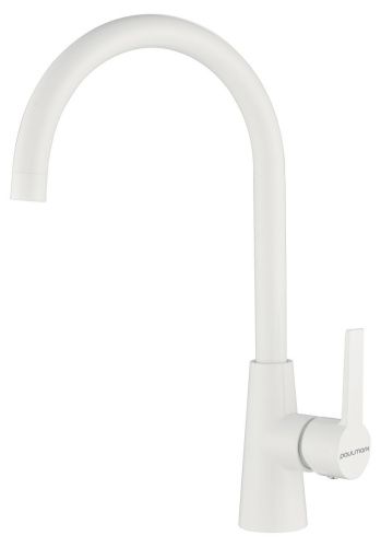 Смеситель для кухни Paulmark HOLSTEIN Ho212065-431 на мойку белый