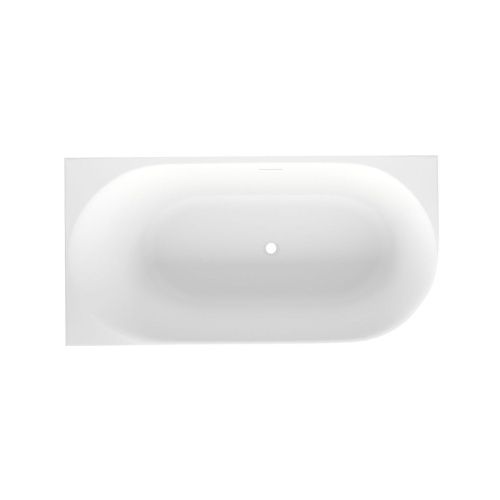 Ванна акриловая Wellsee Collaro Mini 288703000 140х70 пристенная асимметричная с ножками - фото 4