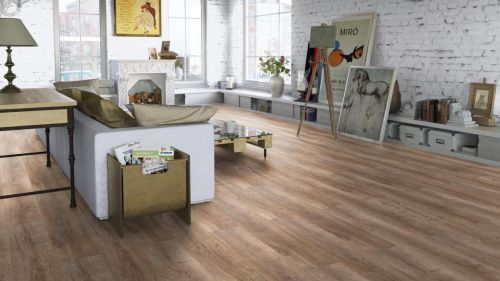 Ламинат Tarkett Estetica 933 Дуб Эффект светло-коричневый Т028093 толщина 0,9 см 33 класс 1292х194 - фото 2