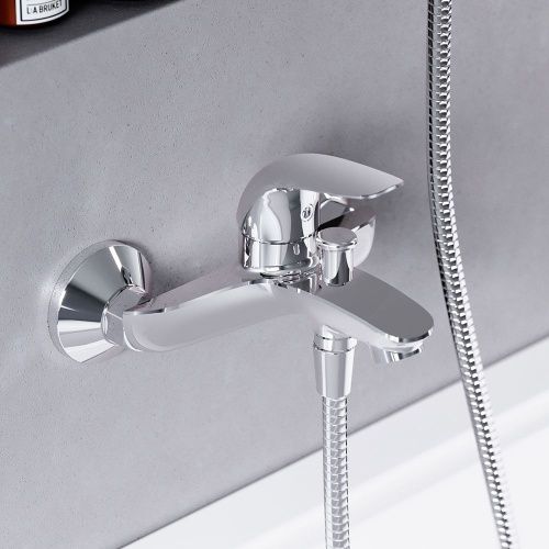 Смеситель для ванны и душа Damixa Eclipse 311000001 настенный хром