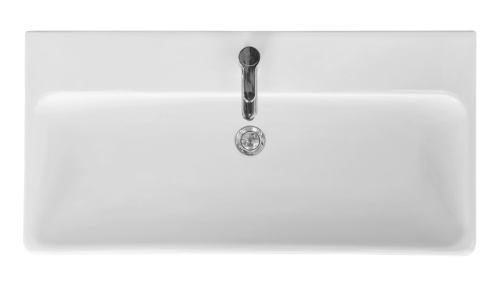 Раковина мебельная керамическая Santek Адриана 90 1.WH50.1.629 90х50 накладная цвет белый - фото 3