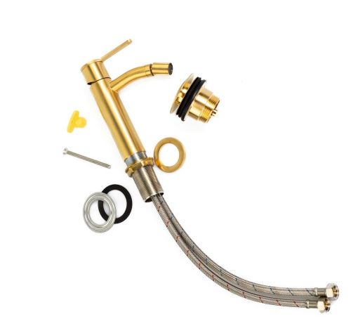 Смеситель Emmevi Filobrass 85004/ORS на биде золото - фото 4