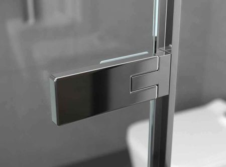 Душевой уголок Ambassador Abner 10011106 100х100 стекло прозрачное профиль хром без поддона