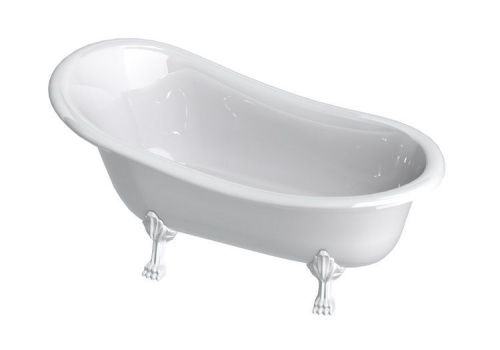 Ванна из литьевго мрамора Astra-Form Роксбург 01010032 170х80 отдельностоящая овальная с ножками - фото 3