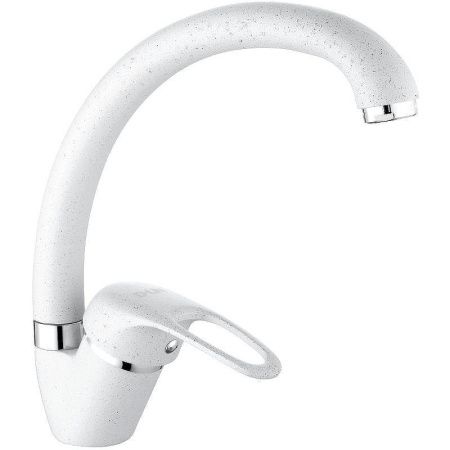 Смеситель для кухни D-Lin D150409-C на мойку белый