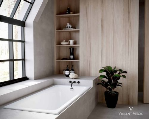 Ванна чугунная Vinsent Veron Kingston VKN1808050H/E60327CH-AS 180х80 пристенная прямоугольная с ножками с ручками - фото 3