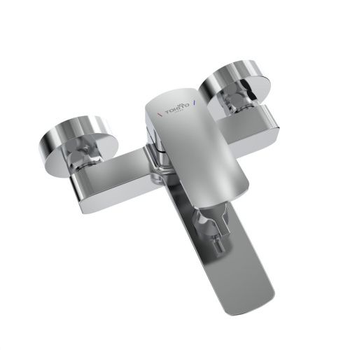 Смеситель для ванны Tokito NAGOYA TOK-NAG-1014 настенный хром - фото 2